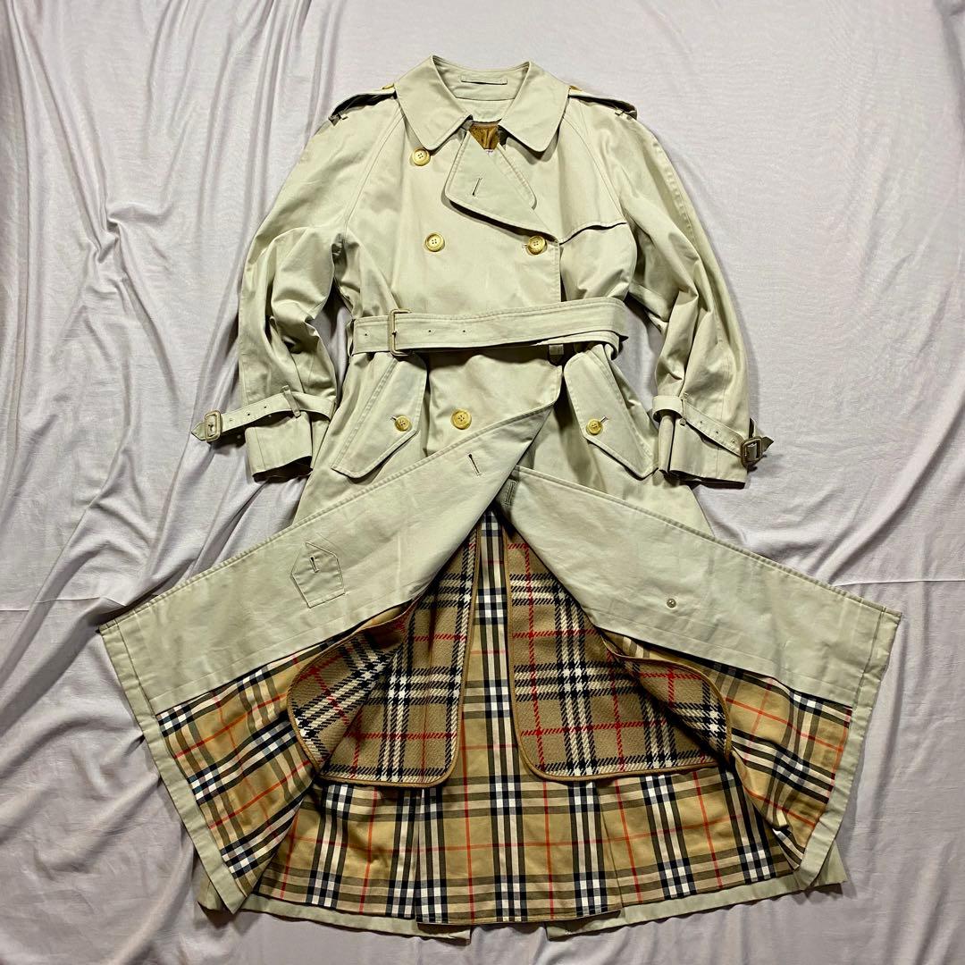 【希少✨白タグ】　Burberrys トレンチコート　ライナー付き　着丈115