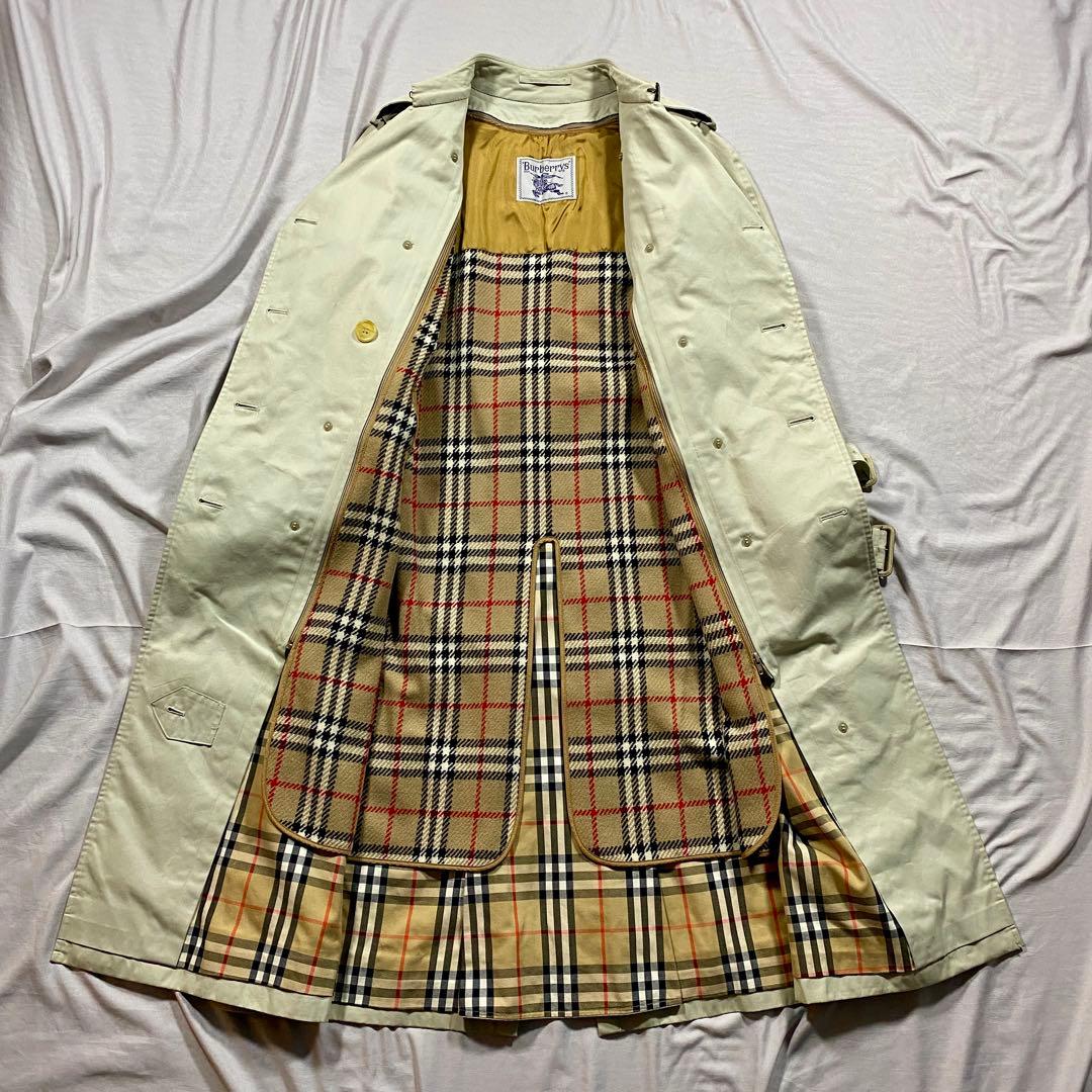 【希少✨白タグ】　Burberrys トレンチコート　ライナー付き　着丈115