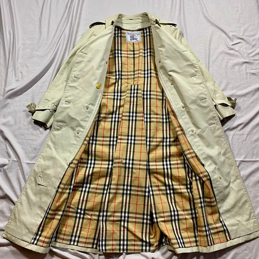 【希少✨白タグ】　Burberrys トレンチコート　ライナー付き　着丈115