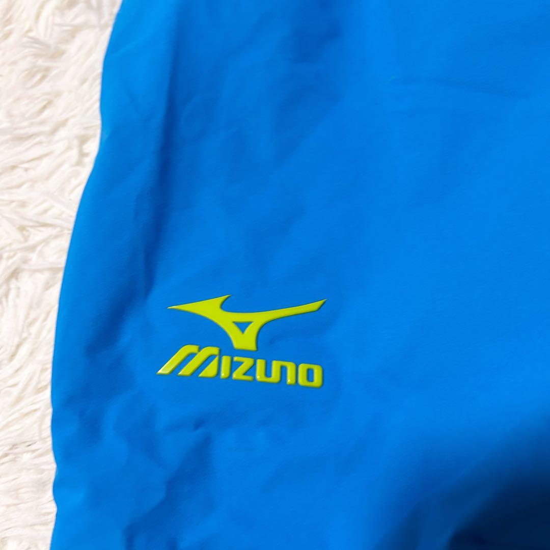 【美品】MIZUNO ミズノCREW 高機能ウェア スキーウェアブルー XS