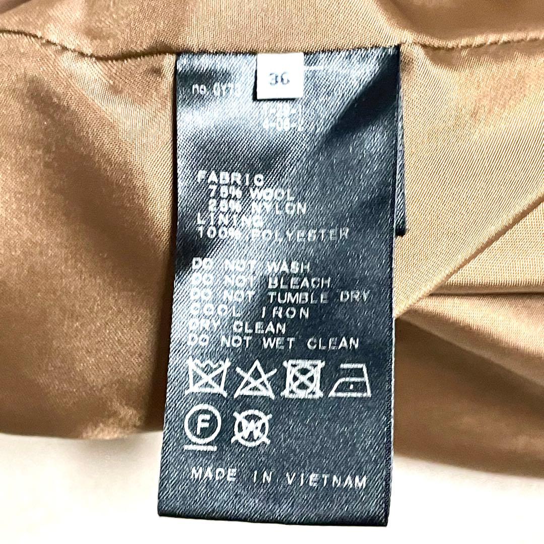 イエナ オーバーチェスターコート MANTECO イタリア製生地 ベージュ 36