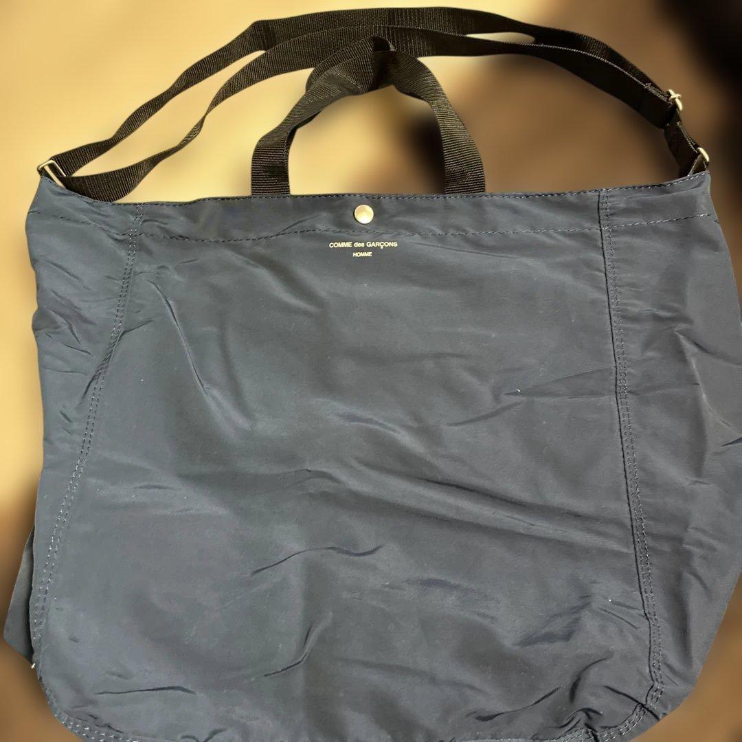 COMME des GARÇONS トートバッグ ネイビー　最終値下げ