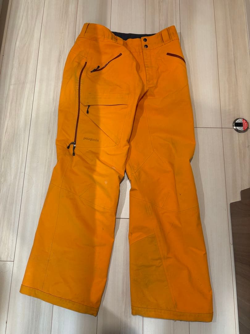 Patagonia ゴアテックス プリモパンツパタゴニア オレンジM