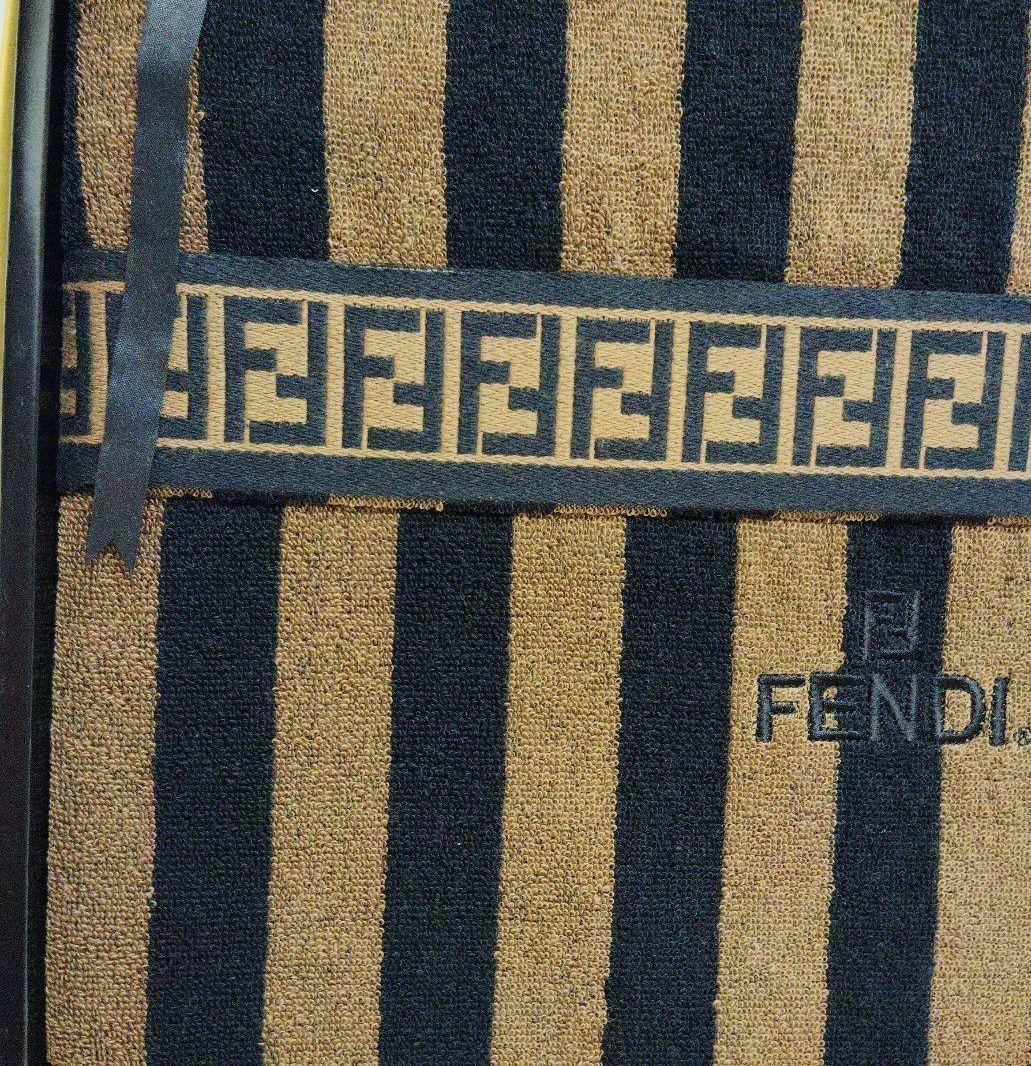 ✿FENDIフェンディ ズッカズッキーノタオルケット未使用保管品✿