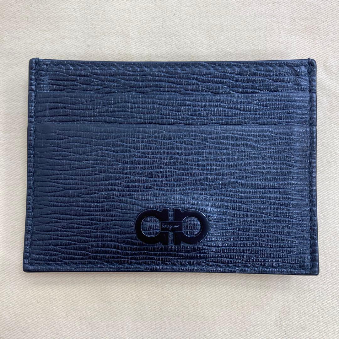 サルバトーレ フェラガモ ガンチーニ マネークリップ カードケース