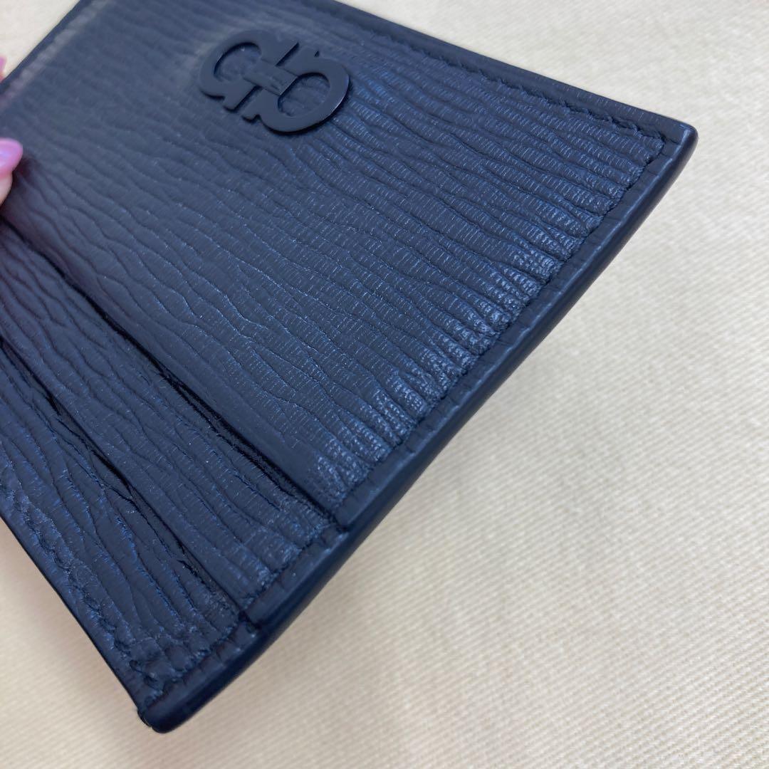 サルバトーレ フェラガモ ガンチーニ マネークリップ カードケース