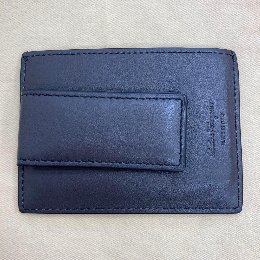 サルバトーレ フェラガモ ガンチーニ マネークリップ カードケース