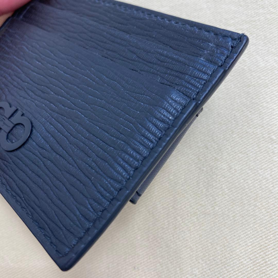 サルバトーレ フェラガモ ガンチーニ マネークリップ カードケース