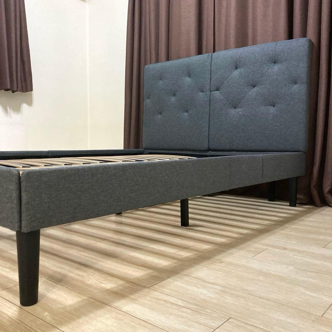 【自社配送エリア限定販売】Emma/エマ・ベッドフレーム/ダブルサイズ