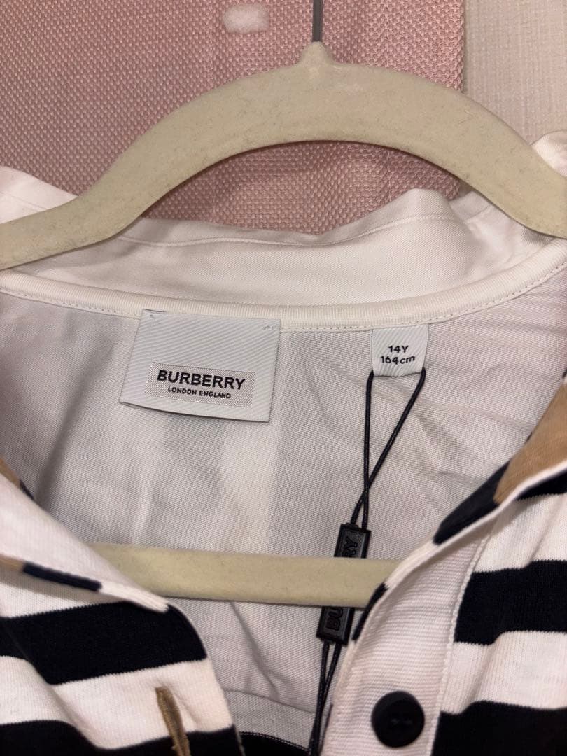 BURBERRY 長袖ワンピース 14Y 新品タグ付き