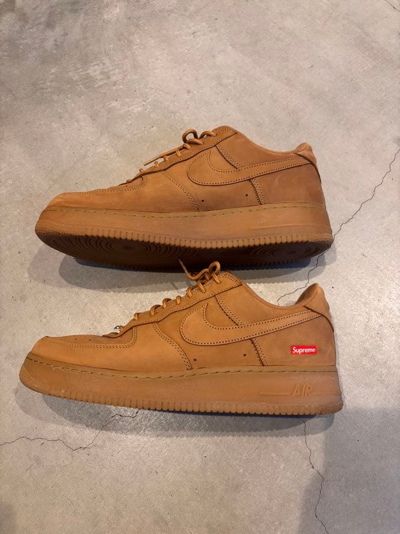 Supreme×Nike Air Force 1 Low Flax/Wheat