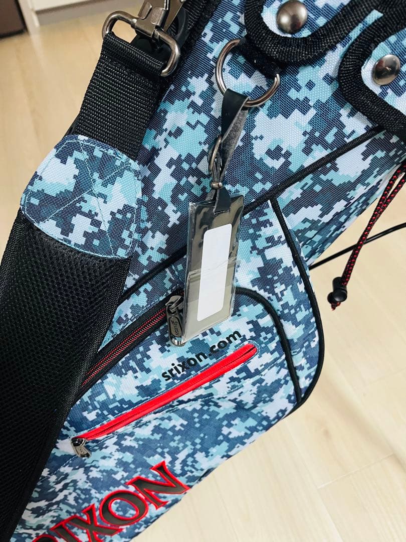 軽量、美品　Srixon 迷彩柄 スタンドゴルフバッグ