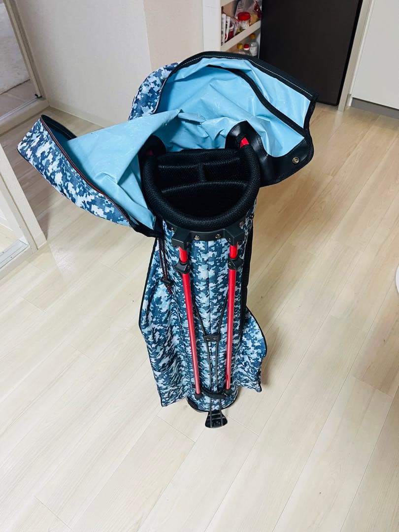 軽量、美品　Srixon 迷彩柄 スタンドゴルフバッグ