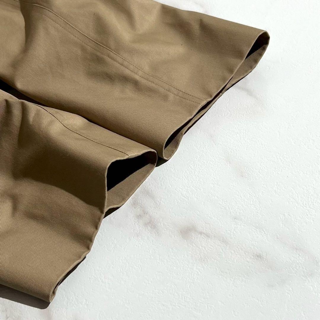 【美品】アクアスキュータム トレンチコート Lサイズ ベルト ベージュ コットン