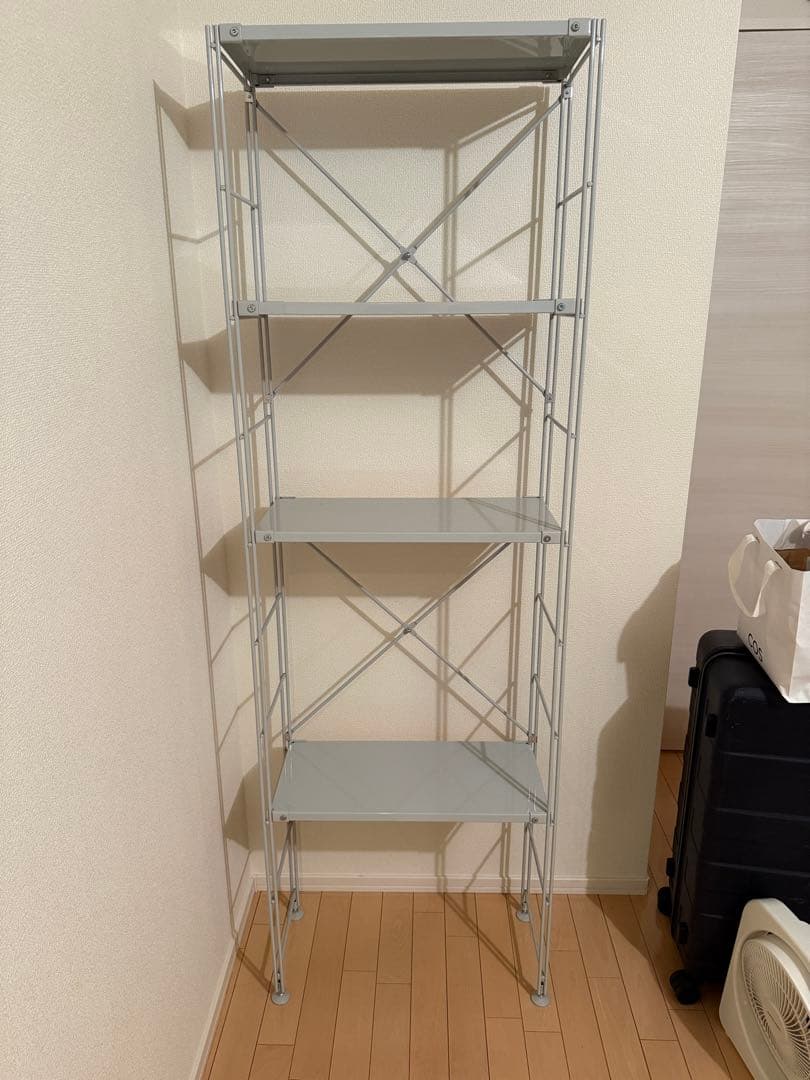 無印良品スチールユニットシェルフ