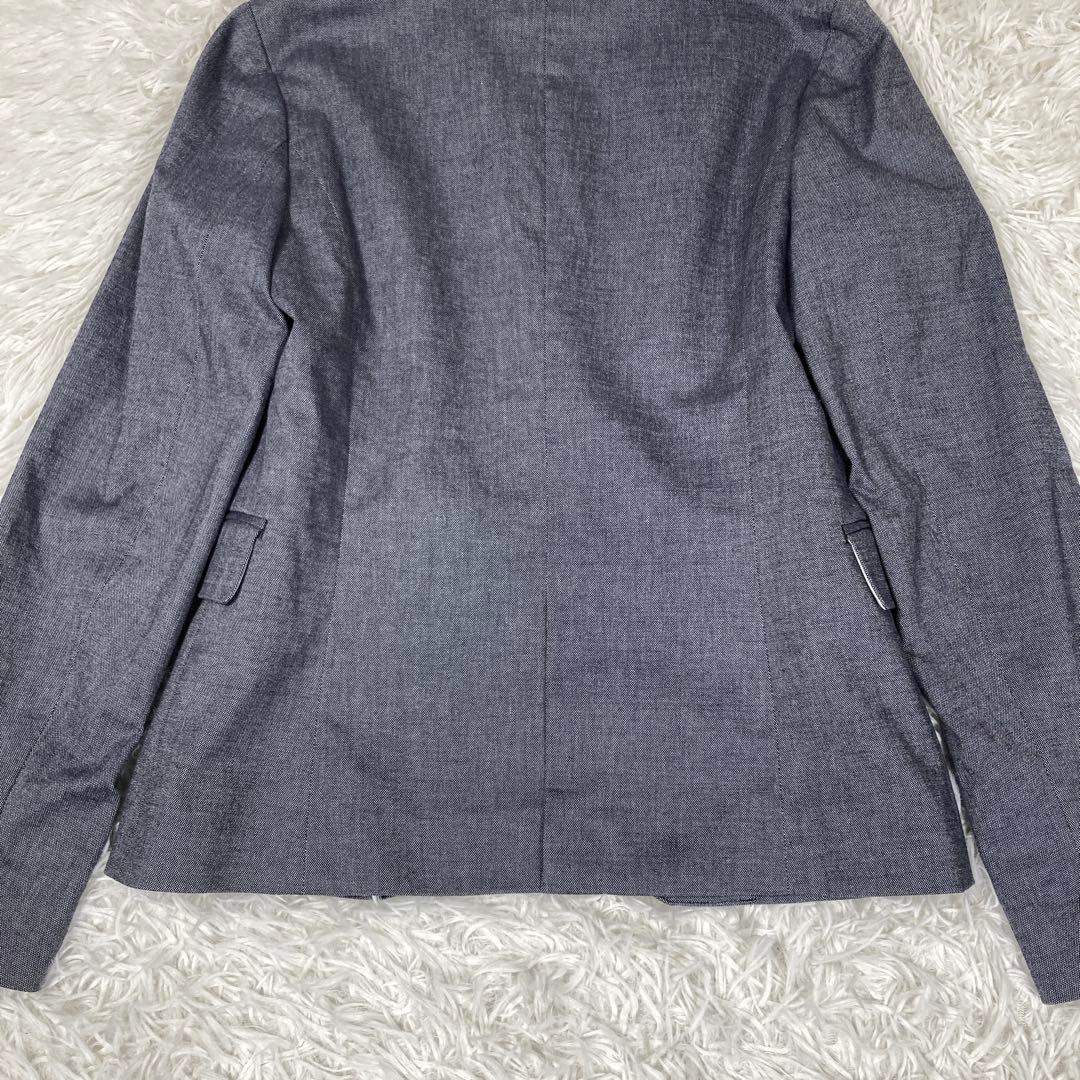 【未使用タグ付き品】コットンオックステーラー セットアップスーツ　ウォッシャブル