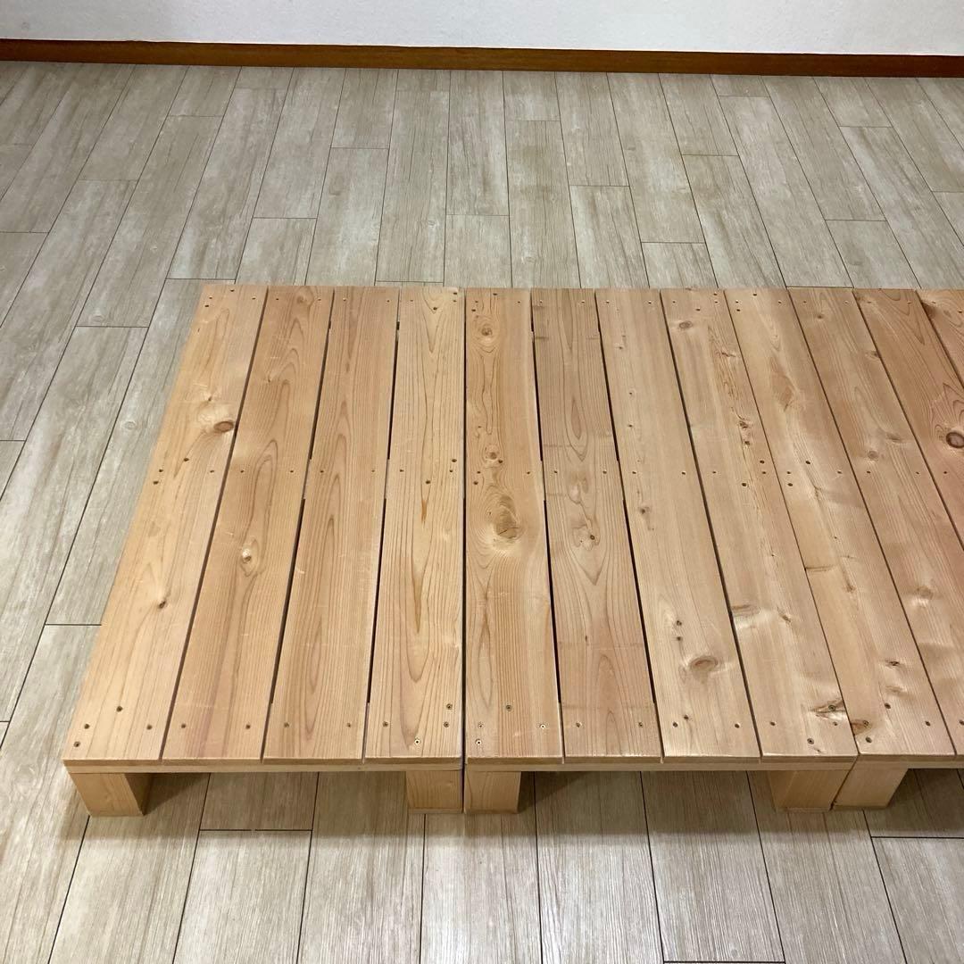 【自社配送限定販売】パレットラボ/シングルサイズベッドフレーム