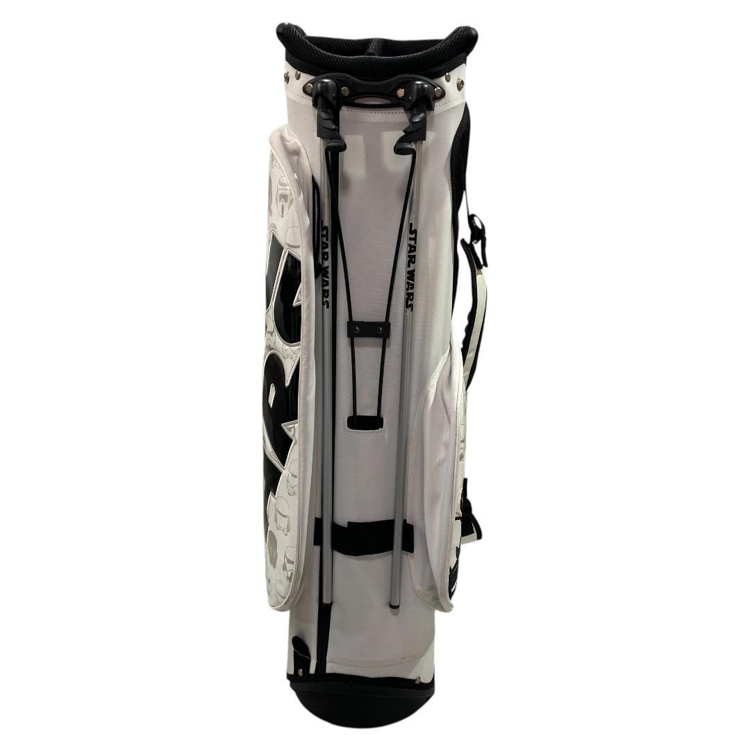 STAR WARS スターウォーズ キャディバッグ ホワイト 9型 6分割