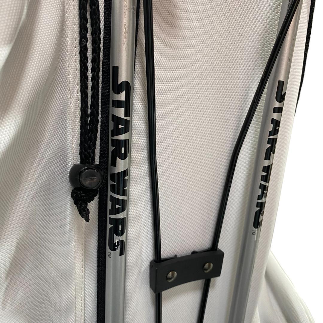 STAR WARS スターウォーズ キャディバッグ ホワイト 9型 6分割