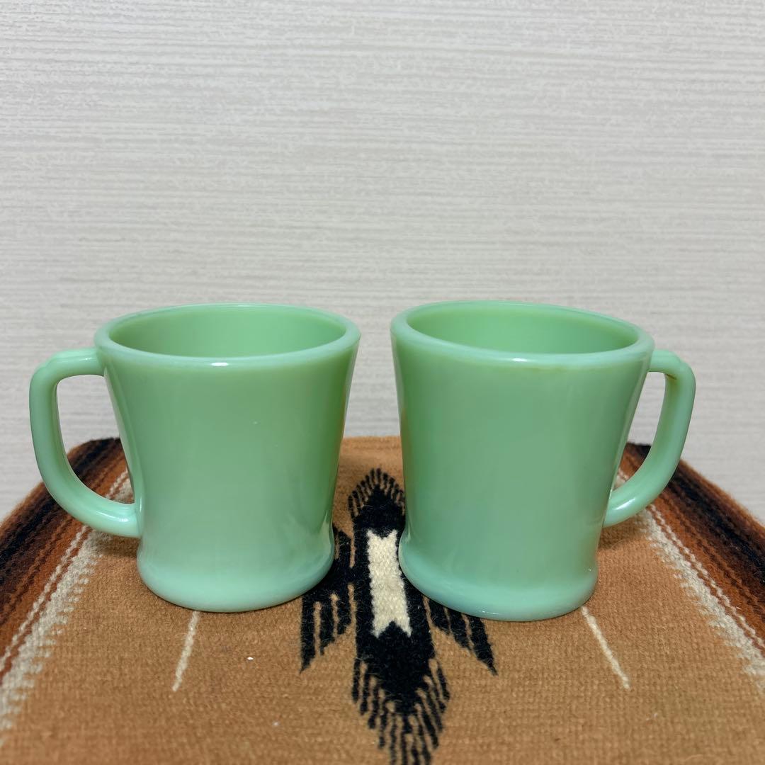 ファイヤーキング　ジェダイマグ2個セット　ミッドセンチュリー　アンティーク食器