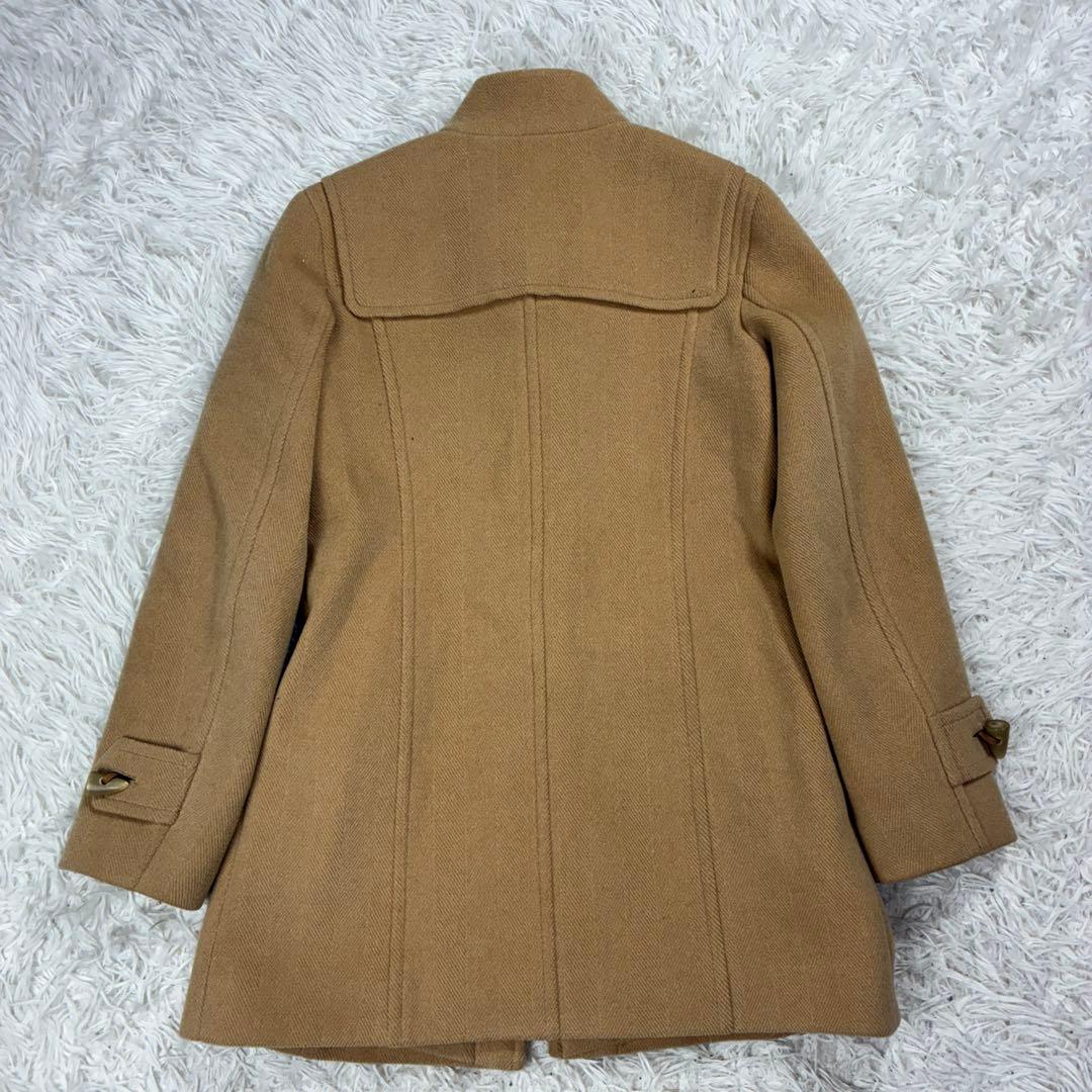 美品✨Burberry ダッフルコート ヘリンボーン ウール ノバチェック L