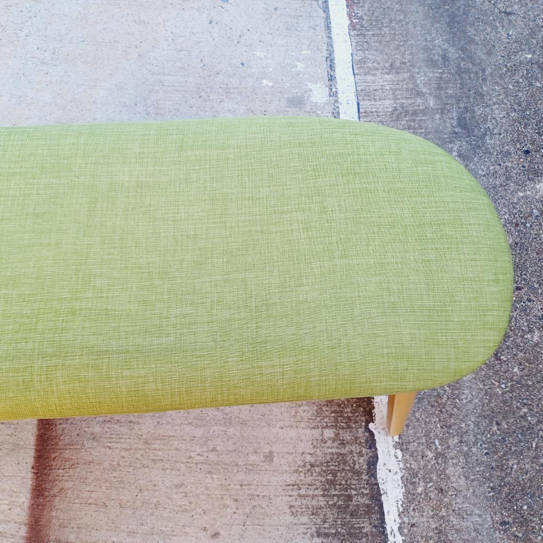 【BA-0221】関家具　ダイニングベンチ　ピング　グリーン