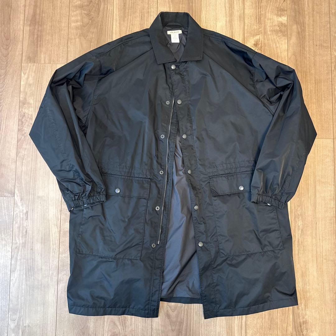 VAINL ARCHIVE ヴァイナルアーカイブ ブラック ステンカラーコート