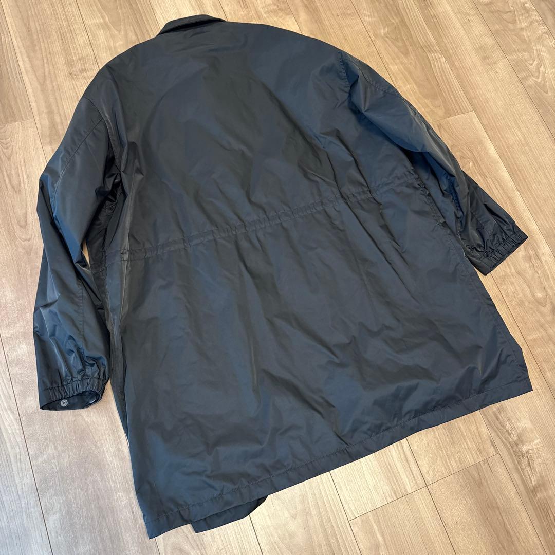 VAINL ARCHIVE ヴァイナルアーカイブ ブラック ステンカラーコート