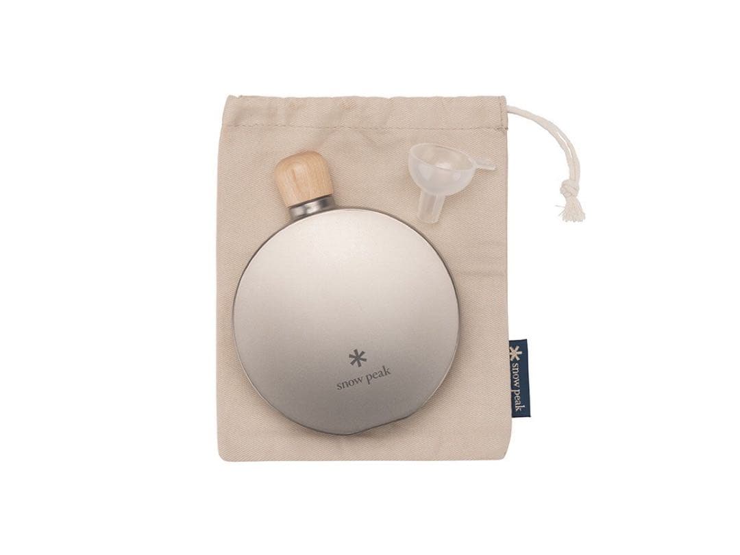  peak　スノーピーク　150ml　チタンスキットルTW-116