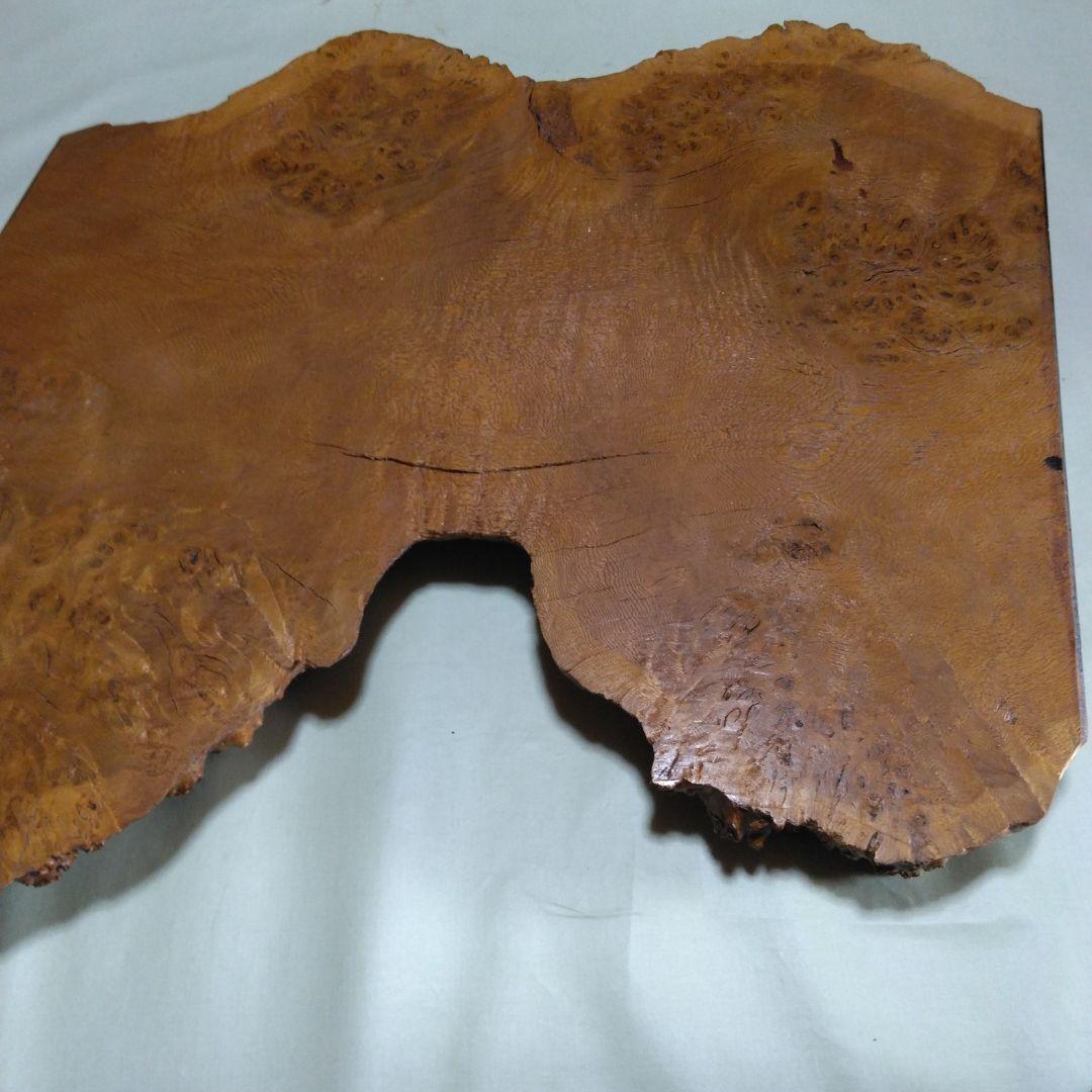 大品盆栽飾り台　ケヤキ玉目 値下げしました。