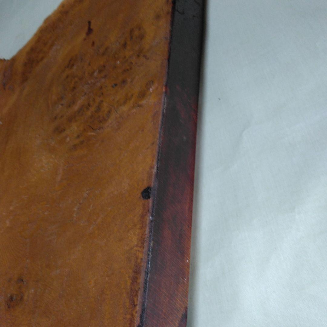 大品盆栽飾り台　ケヤキ玉目 値下げしました。