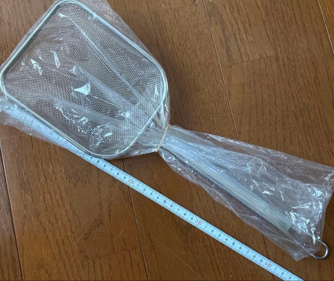 ステンレス フライヤー油切り ステンレス製揚げ網 45×14cmセット