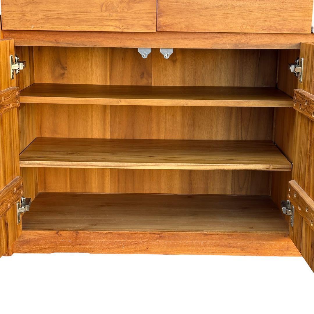 【週末セール】unico ウニコ BREATH ブレス キャビネット チーク無垢