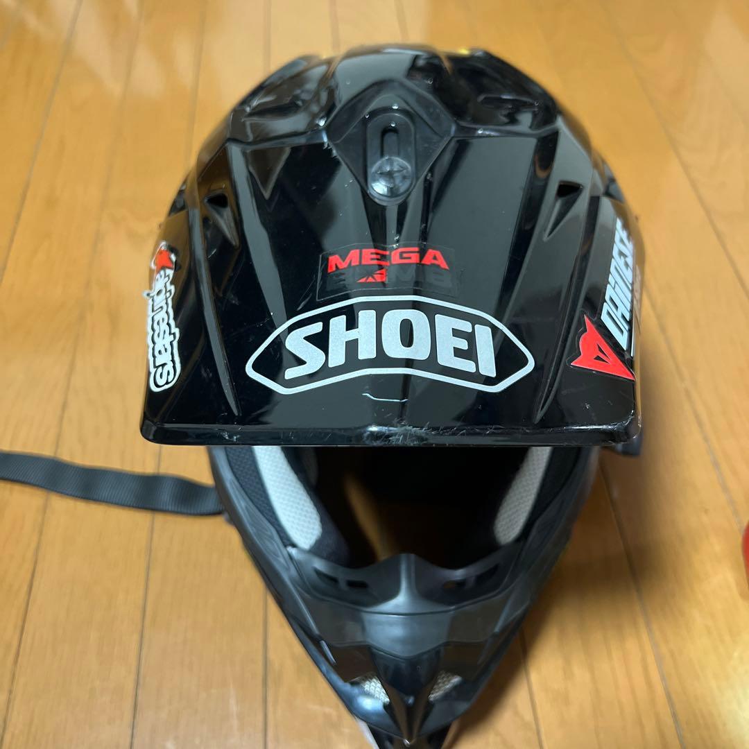 SHOEI VFX-WR オフロード　インカム（ケーブルなし）.ゴーグル付き