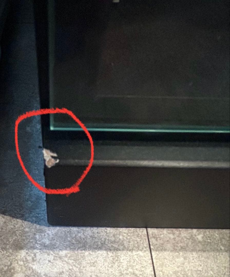 ニトリ　フィギュアケース(ガラスケース)ブラック (セアS 60 BK)