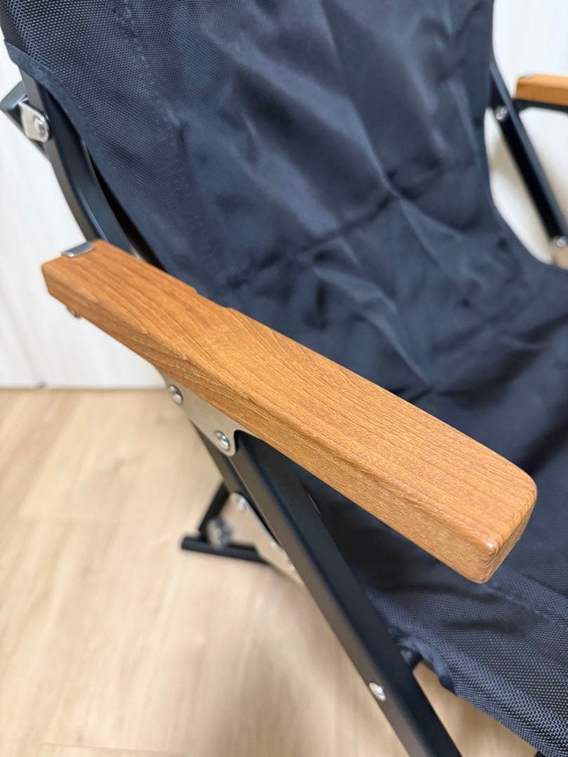 スノーピーク　ローチェアショート ブラック