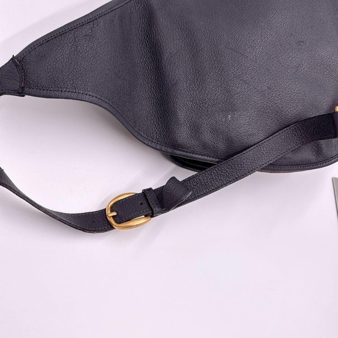 希少✨ GUCCI グッチ ホースビット ボディバッグ 斜め掛け スエードレザー