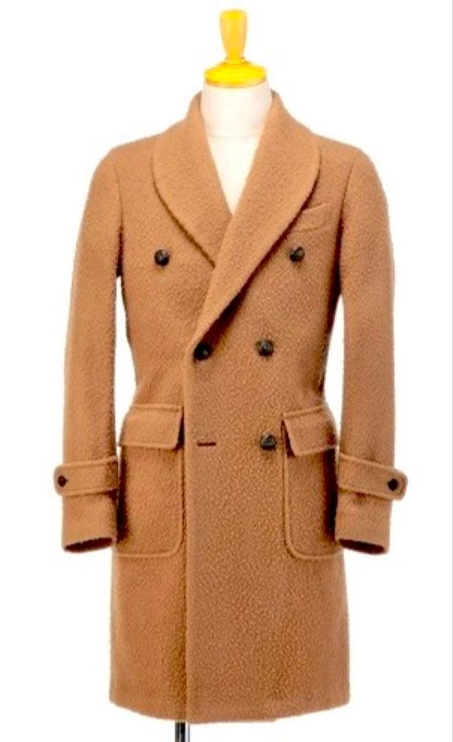 美品！THE GIGI チェスターコート カセンティーノキャメルサイズ46