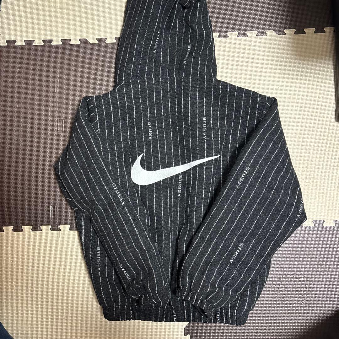 【訳アリ】Stussy x Nike Striped Wool Jacket
