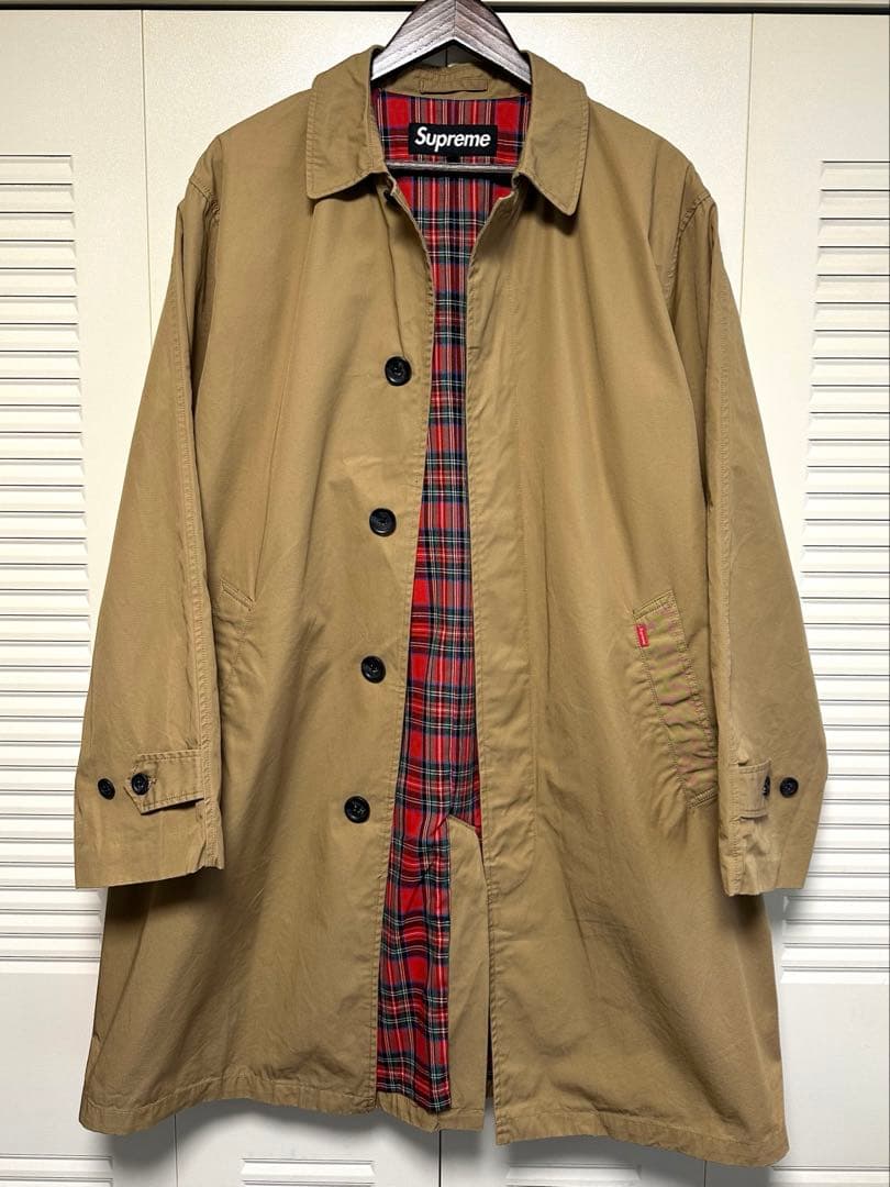 最終お値下げ！Supreme pil trench coat トレンチコート