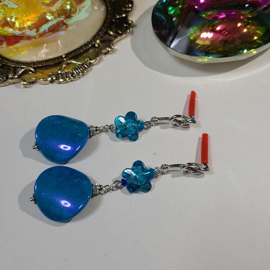 ハンドメイドピアス1603