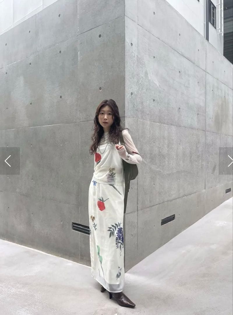 ワンピース AMERI vintage AMANDA SHEER SET DRESS