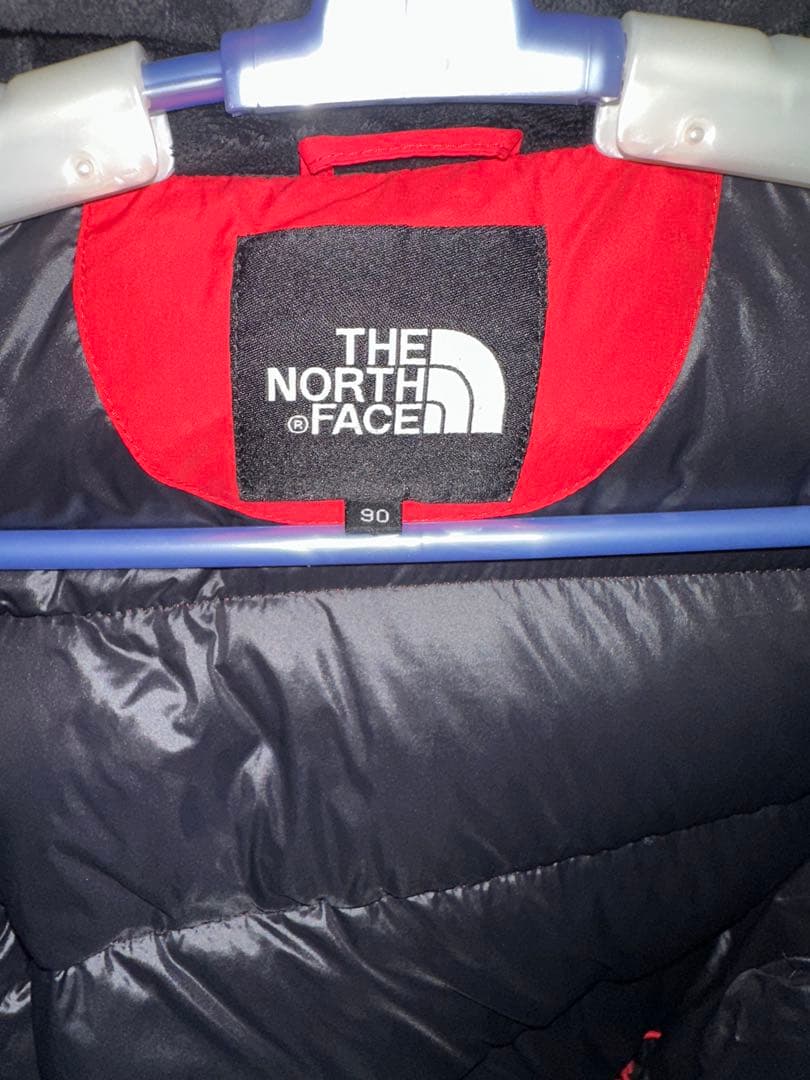 THE NORTH FACE ロングダウンジャケット レッド