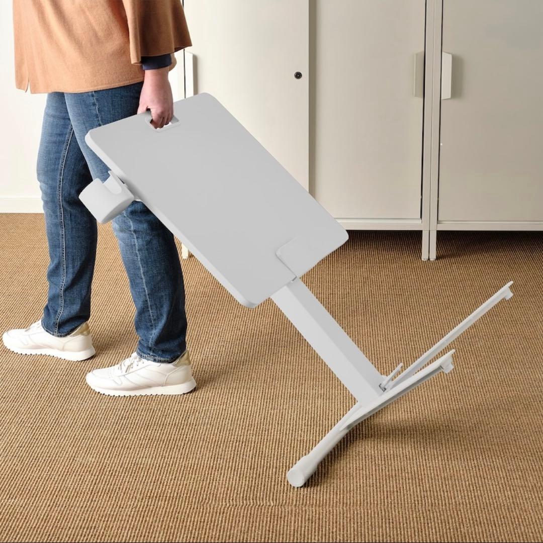 MITTZON ミッツォーン ホワイト IKEA イケア 昇降デスク 折りたたみ