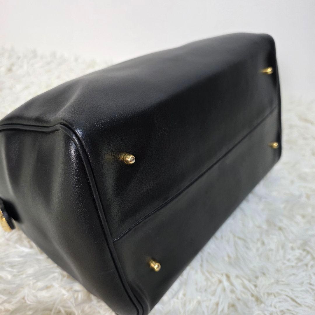 VALENTINO GARAVANI ミニボストンバッグ レザー ブラック