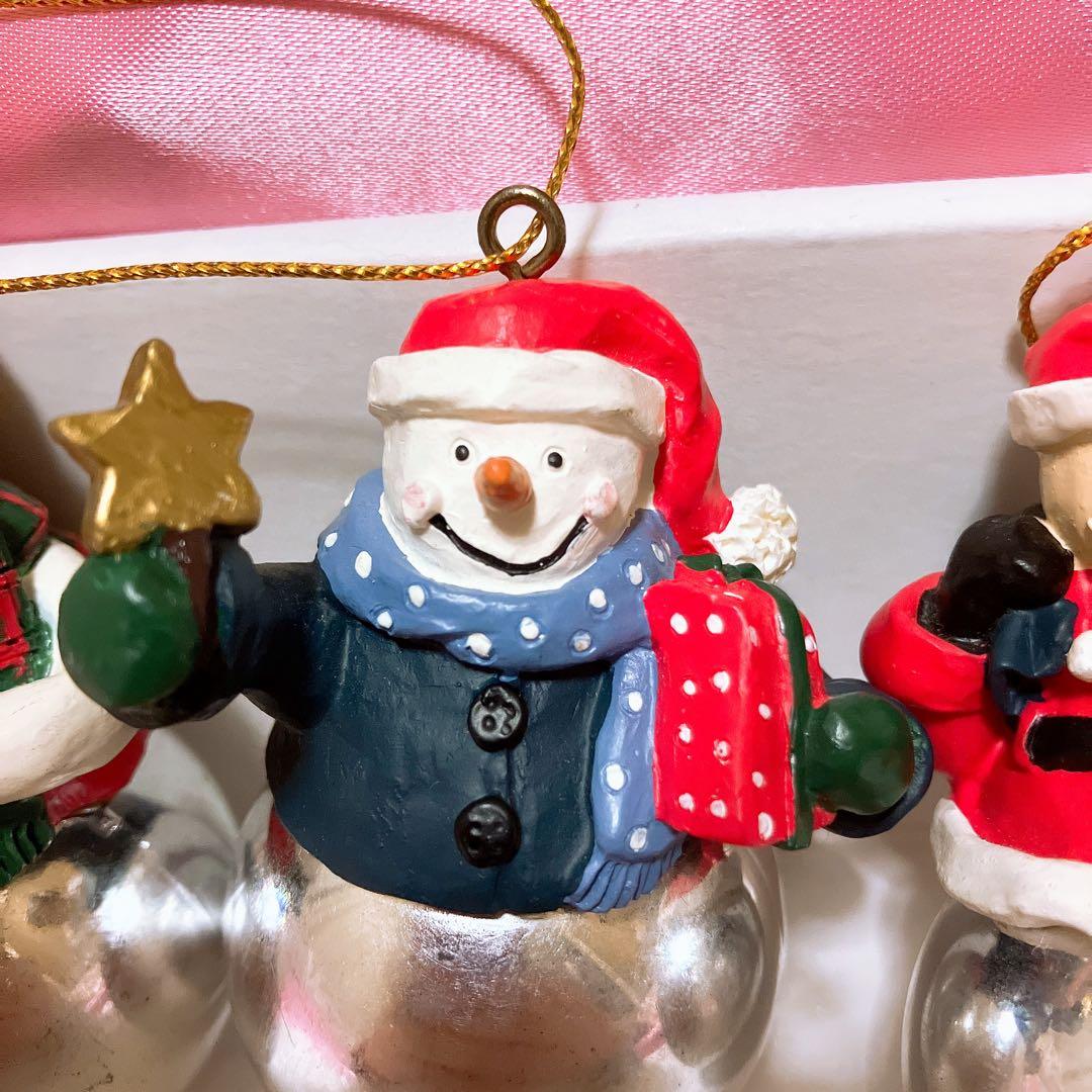 アメリカ購入❣️ヴィンテージクリスマスオーナメント❤️ペンギン サンタ 天使 くま