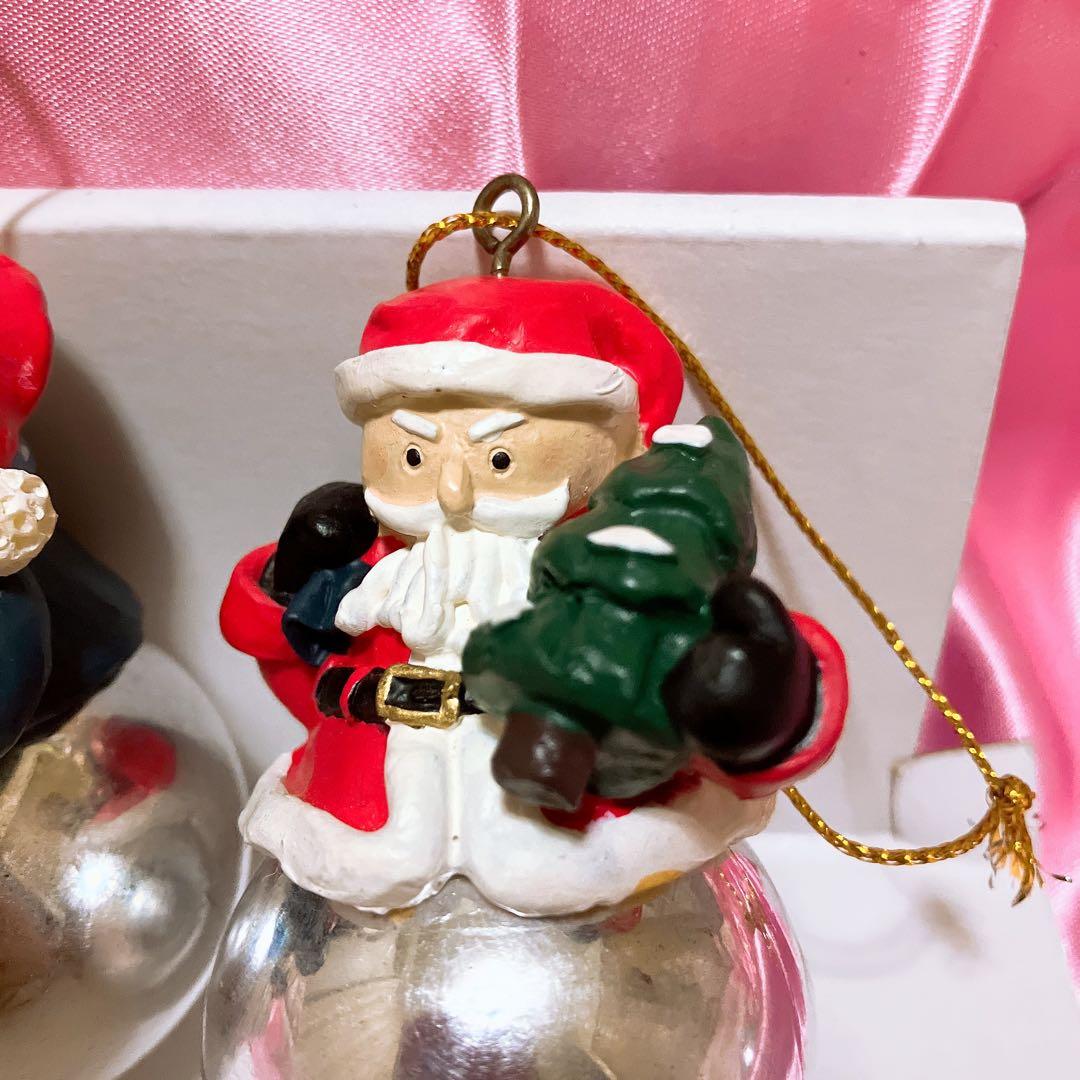 アメリカ購入❣️ヴィンテージクリスマスオーナメント❤️ペンギン サンタ 天使 くま