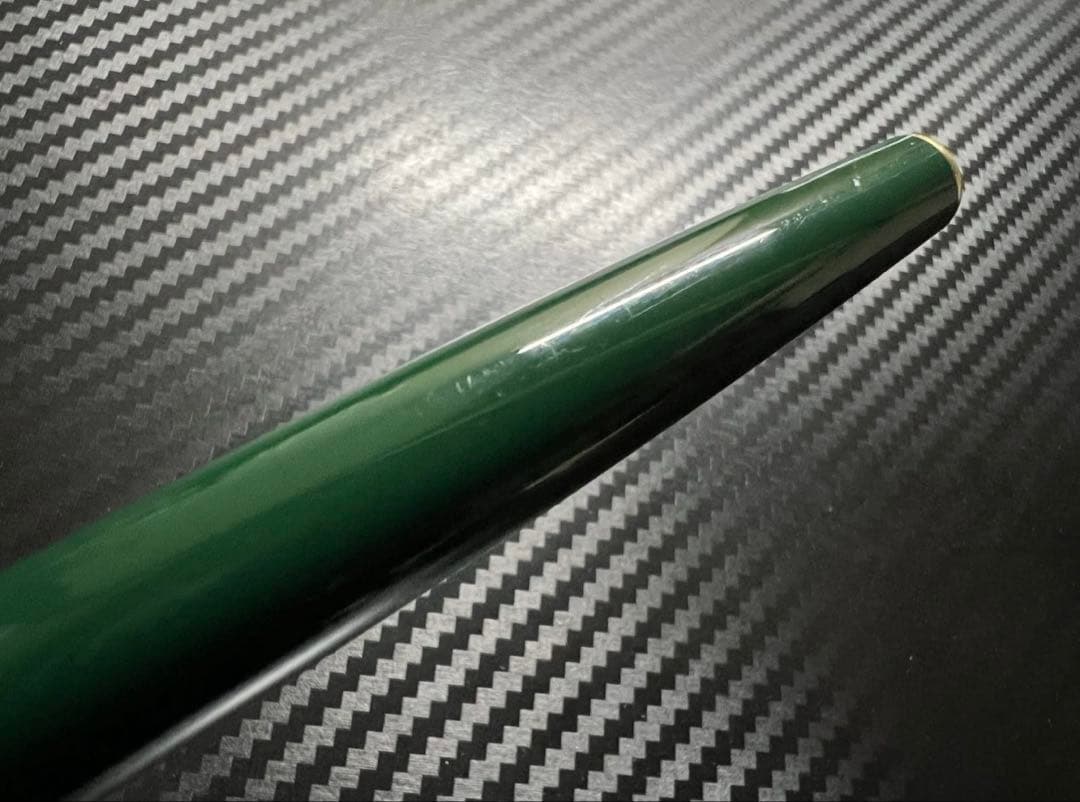 極美品 モンブラン ジェネレーション 万年筆 オリーブグリーン F 細字