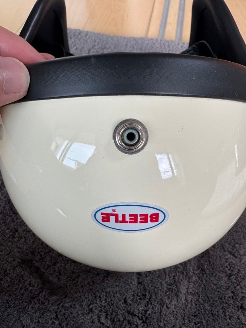 BEETLE ジェットヘルメット アイボリー L