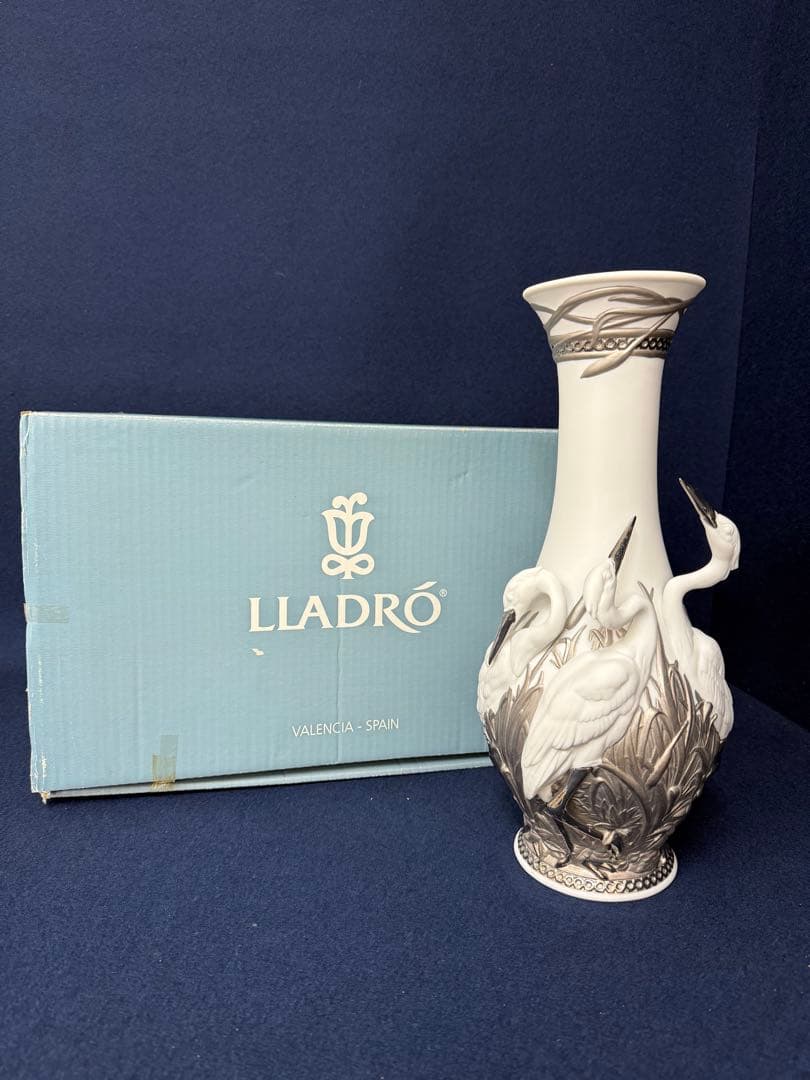 LLADRO リヤドロ サギの王国 花瓶 花器 Re-Deco 共箱
